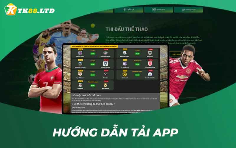 Hướng dẫn tải app