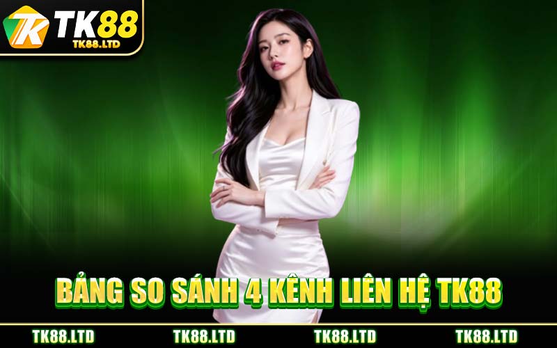 Bảng So Sánh 4 Kênh Liên Hệ TK88