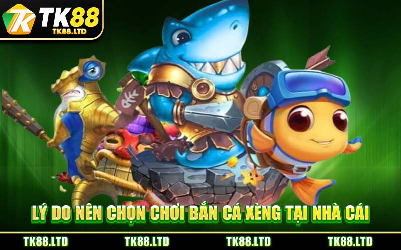 Lý Do Nên Chọn Chơi Bắn Cá Xèng Tại Nhà Cái